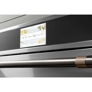 Cafe Professional Series 27 in. 8.6 cu. ft. Smart Top Control Electric Double Wall Oven with True European Convection - Stainless Steel, , hires