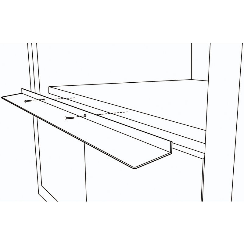 Sharp Deflector Vent for Microwaves (Counter Top) - Dark Gray, , hires