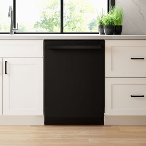 Bosch 800 Series 24 in. Top Control Smart Dishwasher with 42 dBa Sound Level, 3rd-Rack & CrystalDry - Black, Black, hires