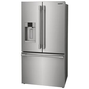 Frigidaire Professional 36 in. 22.6 cu. ft. Counter Depth French Door Refrigerator with Ice & Water Dispenser - Stainless Steel, , hires