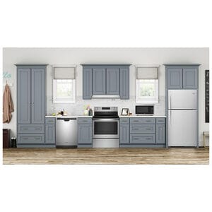 Whirlpool 33 in. 21.3 cu. ft. Top Freezer Refrigerator - Monochromatic Stainless Steel, Monochromatic Stainless Steel, hires