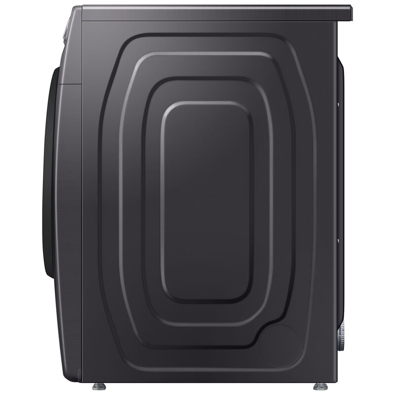 Samsung 27 in. 7.5 cu. ft. Smart Stackable Electric Dryer with Sanitize Cycle & Sensor Dry - Brushed Black, Brushed Black, hires