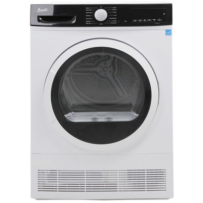Avanti 24 in. 4.0 cu. ft. Stackable Ventless Electric Dryer with Sanitize Cycle & Sensor Dry - White | FLD40V0W