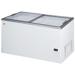 Summit Commercial 53 in. 15.0 cu. ft. Chest Freezer with Glass Top Doors & Digital Control - White, , hires