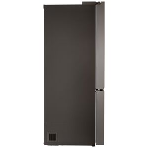 LG 36 in. 26.5 cu. ft. Smart Counter Depth French Door Refrigerator with Internal Water Dispenser - Black Stainless Steel, , hires