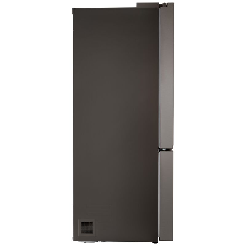 LG 36 in. 26.5 cu. ft. Smart Counter Depth French Door Refrigerator with Internal Water Dispenser - Black Stainless Steel, , hires