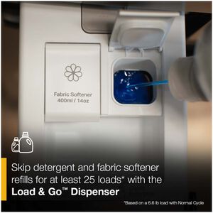 Whirlpool 24 in. 2.7 cu. ft. Electric Front Load Ventless Heat Pump Laundry Center with Sanitize Cycle & Sensor Dry - Titanium Metallic, Titanium, hires