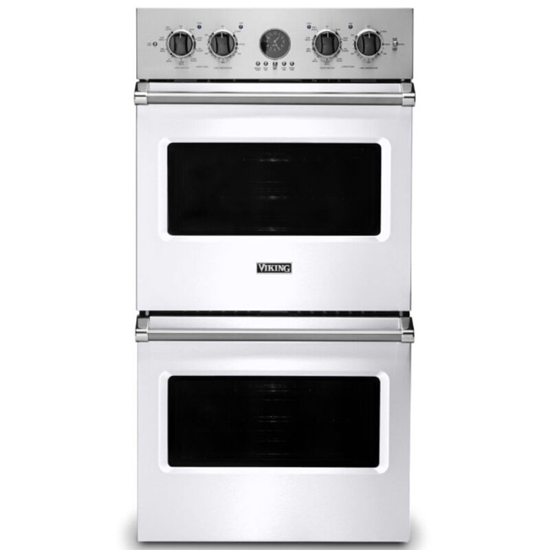 Viking 5 Series 27" 8.2 Cu. Ft. Electric Double Wall Oven with True European Convection & Self