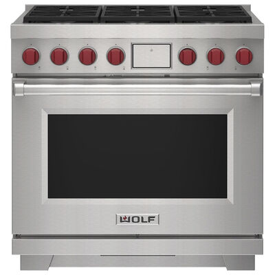 Wolf 36" Dual Fuel and Induction Range 3" Kickplate | 9018543
