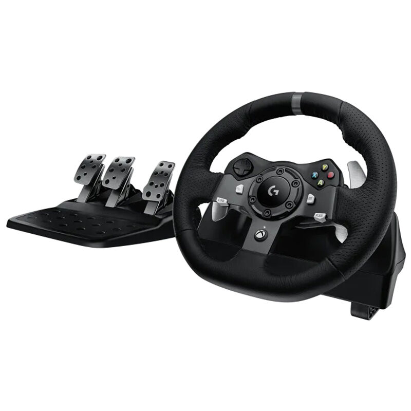 Logitech - G920 Driving Force Racing Wheel and pedals for Xbox