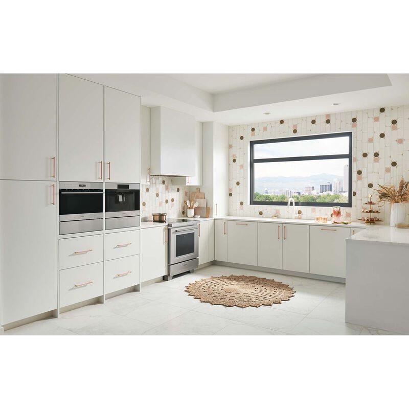 Wolf E Series 24 in. 1.6 cu. ft. 900W Built-In Microwave with Convection & Sensor Cooking - Stainless Steel, , hires