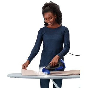 Conair Turbo Extreme Steam and Iron 2-In-1 with Turbo Garment Steamer - Blue, , hires