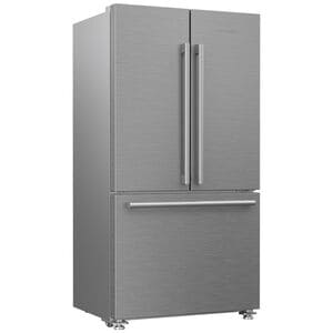 Blomberg 36 in. 19.8 cu. ft. Counter Depth French Door Refrigerator with Internal Water Dispenser - Stainless Steel, , hires