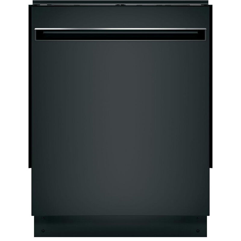 GE 24 in. Top Control Dishwasher with 51 dBa Sound Level, Condensate Dry & Pocket - Black, Black, hires