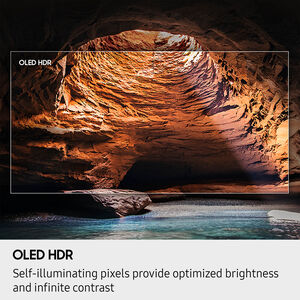 Samsung - 55" Class S84F OLED 4K UHD Smart Tizen TV, , hires