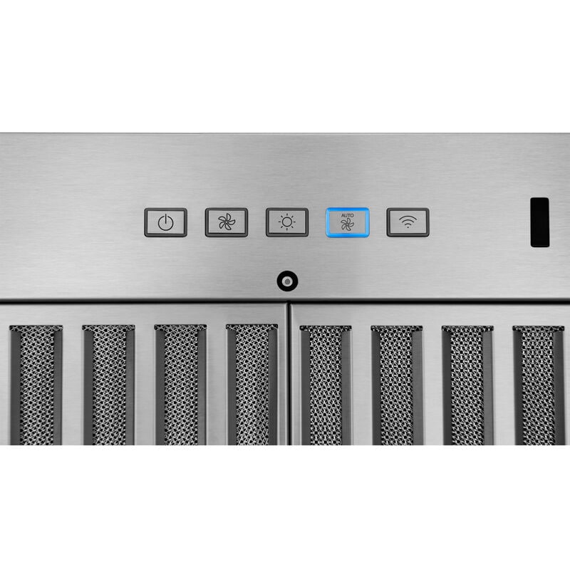 Best 30 in. Smart Convertible Standard Style Range Hood with 650 CFM, 4 Fan Speeds & 2 LED Lights - Stainless Steel, , hires