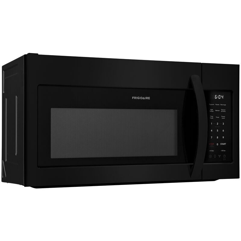 Frigidaire 30 in. 1.8 cu. ft. Over-the-Range Microwave with 10 Power Levels & 300 CFM - Black, Black, hires