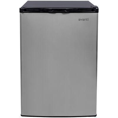 Avanti 21 in. 4.5 cu. ft. Mini Fridge with Freezer Compartment - Stainless Steel | RMX45B3S