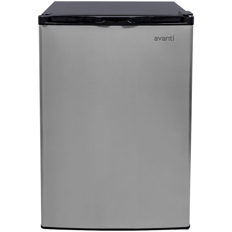 Avanti 21 in. 4.5 cu. ft. Mini Fridge with Freezer Compartment - Stainless Steel, , hires