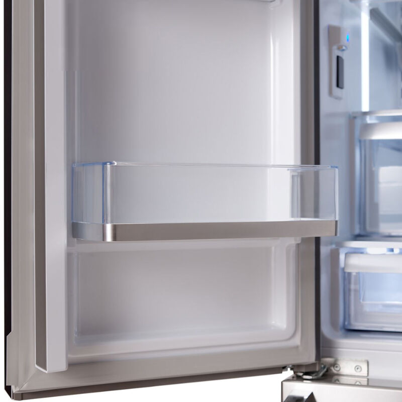 Viking VIRERARH28 3 Piece Kitchen Appliances Package with Bottom Freezer  Refrigerator and Gas Range in Blue