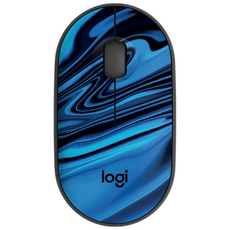 Logitech M340 Blue Galaxy Mouse, , hires