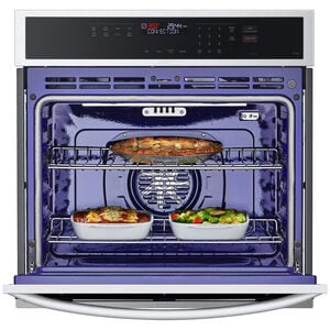 LG 30 in. 4.7 cu. ft. Smart Electric Single Wall Oven with Standard Convection - PrintProof Stainless Steel, , hires