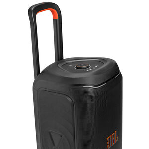 JBL PartyBox 330 Portable Party Speaker with JBL Legendary Sound, Futuristic Lighting, A Lelescopic Handle and Wide Wheels - Black, , hires