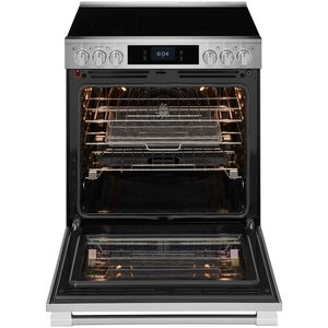 Frigidaire Professional 30 in. 6.2 cu. ft. Smart Air-Fry True European Convection Steam Oven Electric Range with Smoothtop Burners - Stainless Steel, , hires