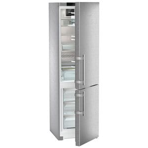 Liebherr Peak 24 in. 12.8 cu. ft. Smart Counter Depth Bottom Freezer Refrigerator Right Hinged - Stainless Steel, , hires
