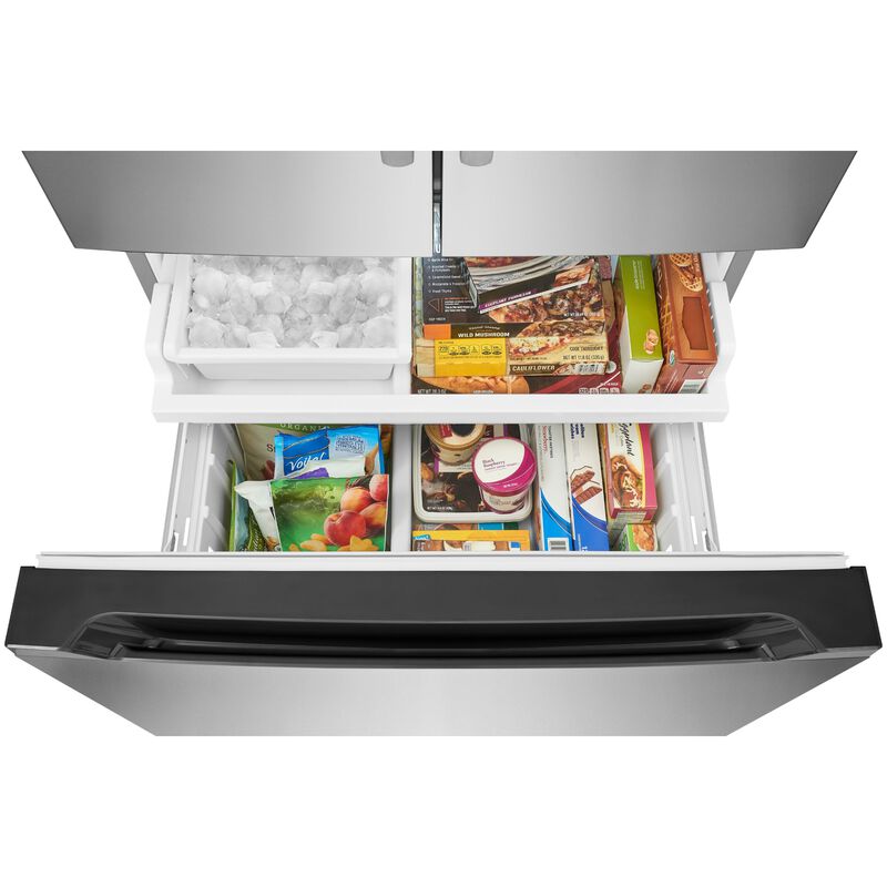 Frigidaire 36 in. 28.8 cu. ft. French Door Refrigerator with Internal Water Dispenser - Fingerprint-Resistant Stainless Steel Look, , hires