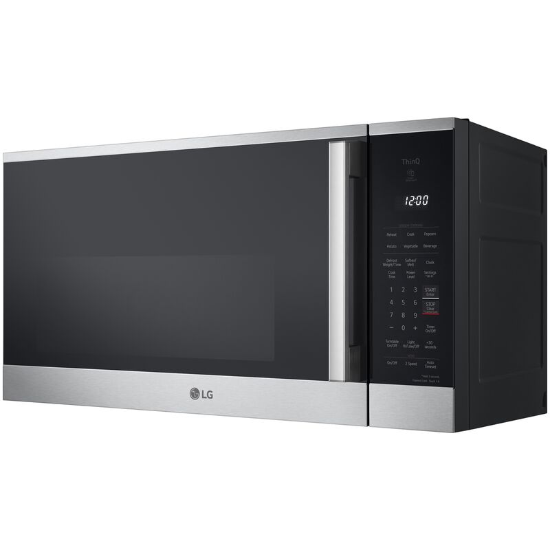 LG 30 in. 1.8 cu. ft. 1000W Smart Over-the-Range Microwave with 300 CFM & Sensor Cooking - PrintProof Stainless Steel, , hires