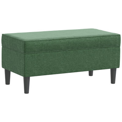 Skyline Furniture Upholstered Storage Bench In Velvet Fabric - Peacock | 948BLKMSTPCC