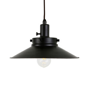 Hudson & Canal Descartes Wide Brim Floor Lamp - Blackened Bronze, , hires