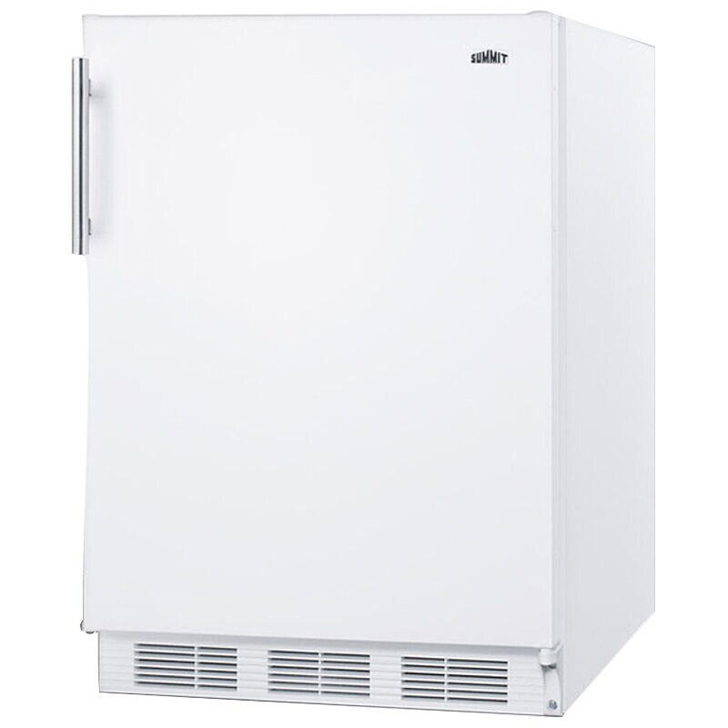 Summit 24 in. 5.5 cu. ft. Undercounter Refrigerator - White, , hires