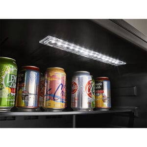 Whirlpool 24 in. 5.2 cu. ft. Beverage Center with 14 Bottle Wine Storage, Dual Zone & Digital Control - Stainless Steel, , hires