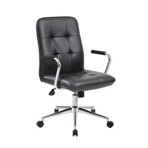 Boss Modern Task Chair With Arms - Black, , hires