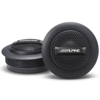 Alpine 1" S-Series Silk Dome Tweeters | S-S10TW