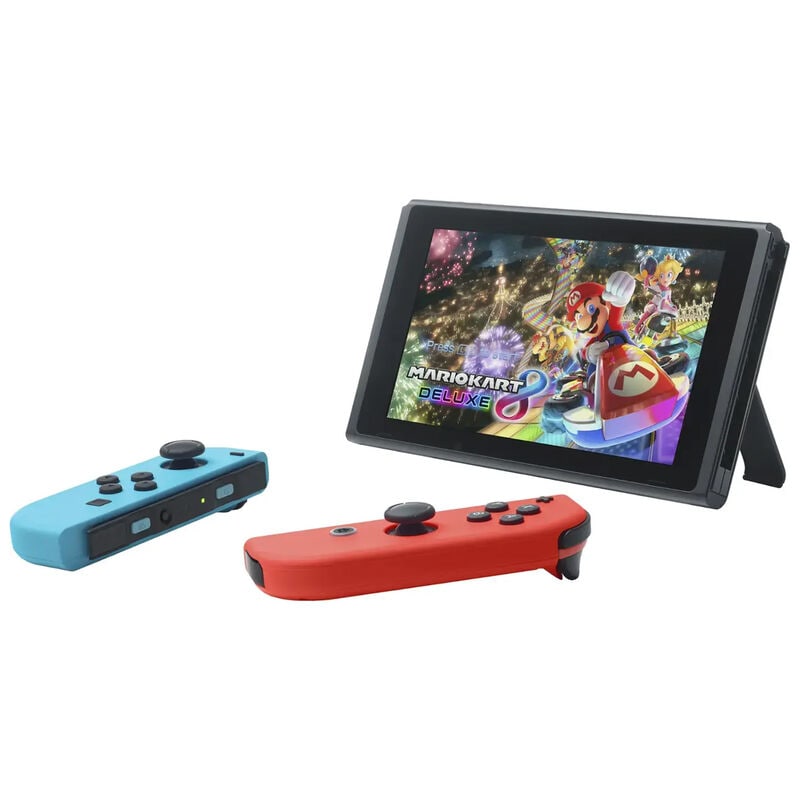 Nintendo Switch Mario Kart 8 Deluxe Bundle (Full Game Download + 12 Mo. Nintendo Switch Online Membership Included), , hires