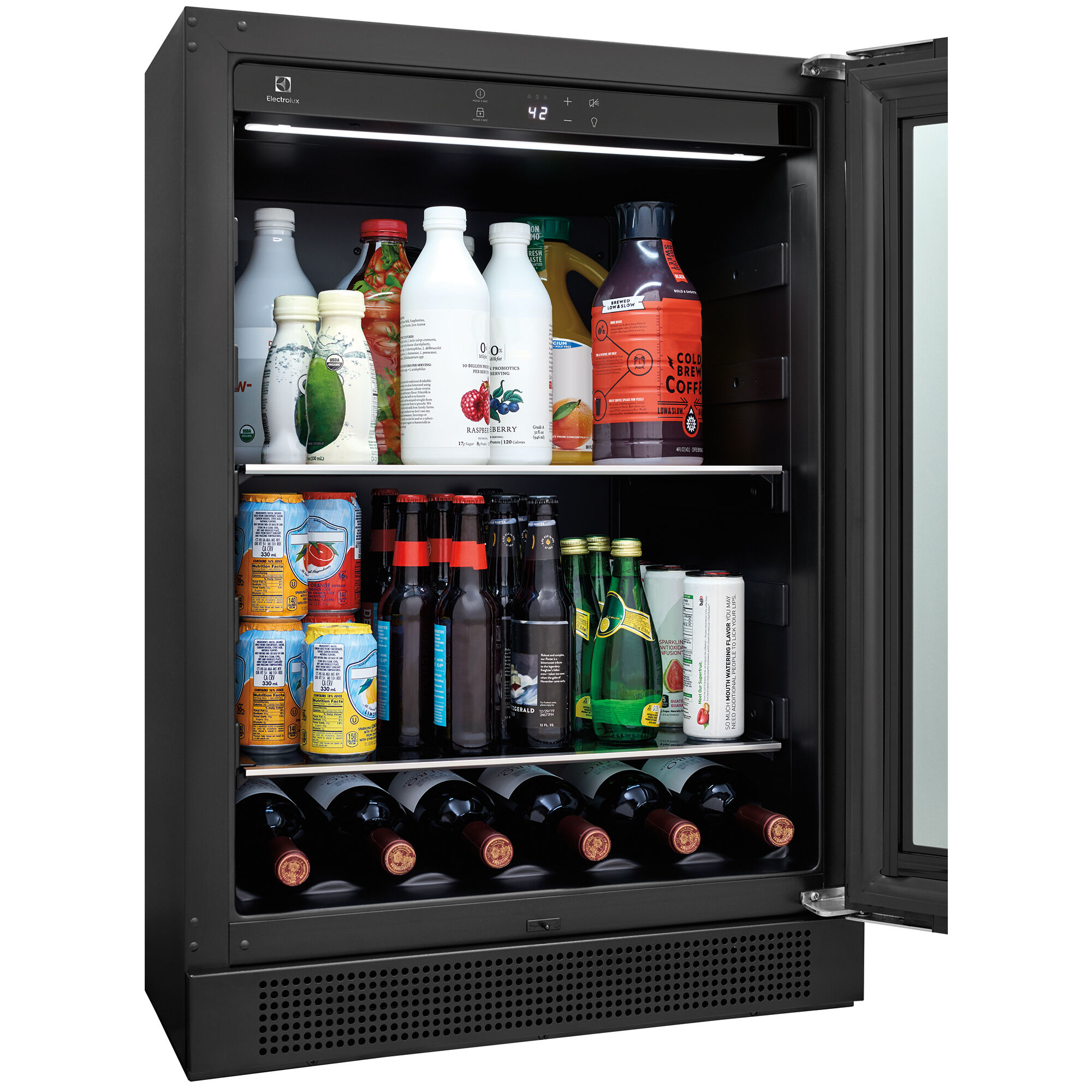 Electrolux 24 in. 5.1 cu. ft. Built-in Beverage Center with Pull