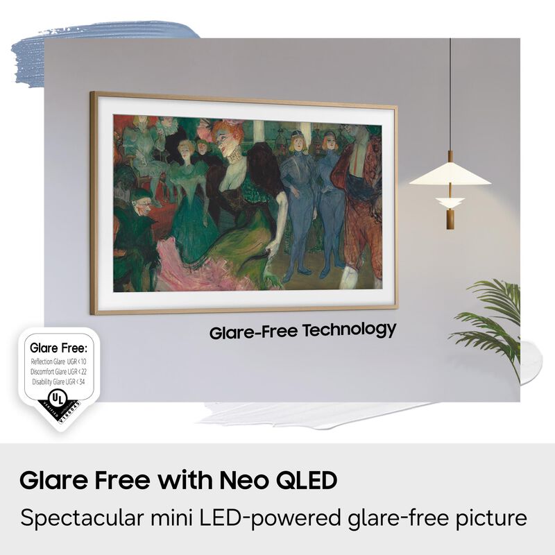 Samsung - 65" Class The Frame Pro Neo QLED 4K UHD Smart Tizen TV, , hires