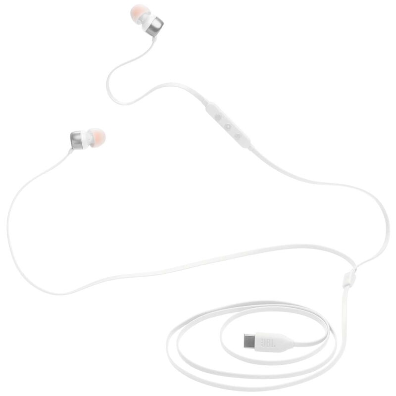 JBL - T310 USB C Wired Headphone - White, , hires