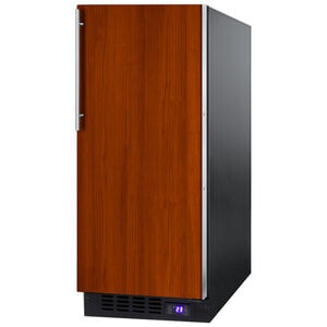 Summit 15 in. 2.4 cu. ft. Built-in Frost Free Compact Upright Freezer with Adjustable Shelves - Custom Panel Ready, , hires