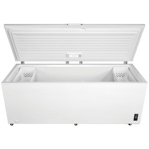 Frigidaire 83 in. 24.8 cu. ft. Garage-Ready Chest Freezer - White, , hires