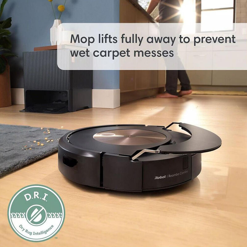 iRobot Roomba Combo j9+ Wi-Fi Connected Robotic Vacuum/Mop Combo with Voice-Control, , hires