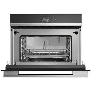 Fisher & Paykel Series 9 24 in. 1.3 cu. ft. Electric Wall Oven with True European Convection & Manual Clean - Stainless Steel, , hires