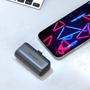 PhoneSuit  Flex XT Pocket Charger for iPhone 16, 15 & Android Smartphones USB-C) - 20W PD - 5,000mAh, , hires