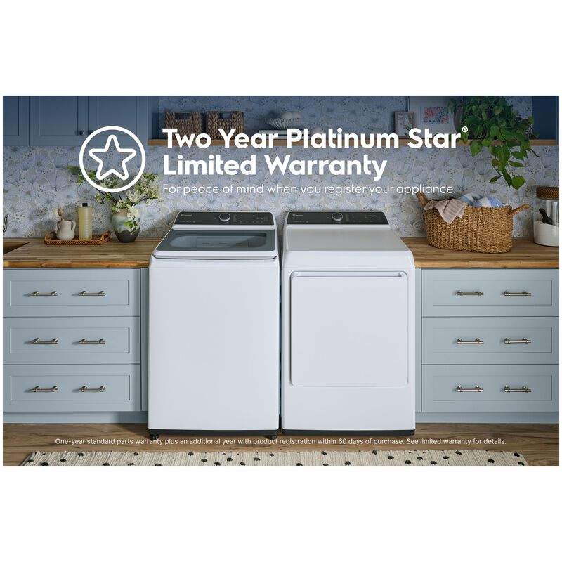 Electrolux 400 Series 26 in. 7.4 cu. ft. Electric Dryer with Sensor Dry & Sanitize Cycle - White, , hires