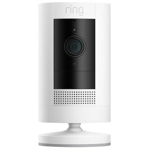 Ring Wireless Stick Up Indoor/Outdoor 1080p Security Camera - White