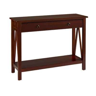 Terry Antique Tobacco Console Table | PCR1586