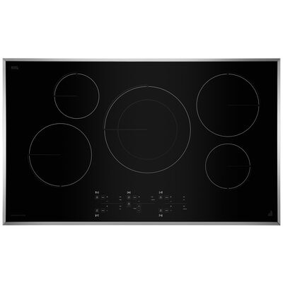 JennAir 36 in. Induction Cooktop with 5 Smoothtop Burners - Stainless Steel | JIC4536KS